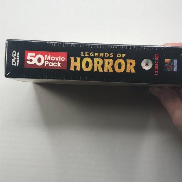 Legends of Horror DVD 50 Movie Pack On 12 Discs New - Picture 7 of 8